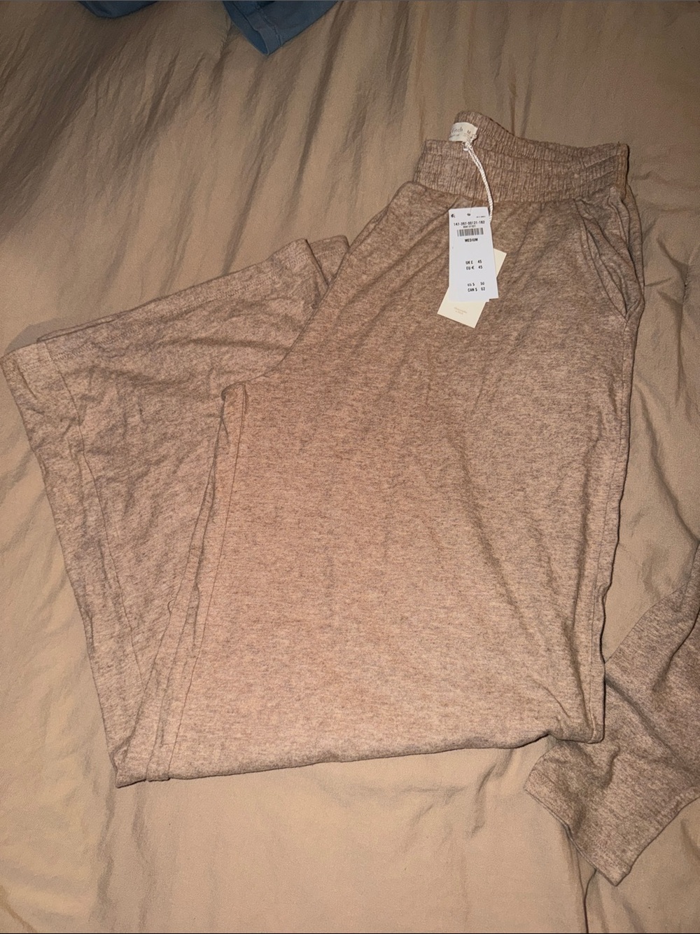 Abercrombie Lounge Collection Beige Lounge Pants